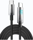 Кабель WUW-X214 Type-C to Type-C PD60W 1m Black