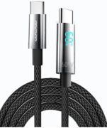 Кабель WUW-X214 Type-C to Type-C PD60W 1m Black