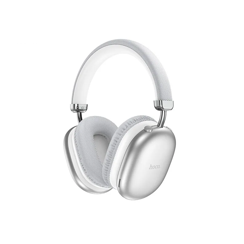 Бездротові накладні навушники HOCO W35 Max Joy BT headphones Silver