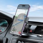 Автотримач для телефона BOROFONE BH92 Grand one-button car holder(air outlet) Black
