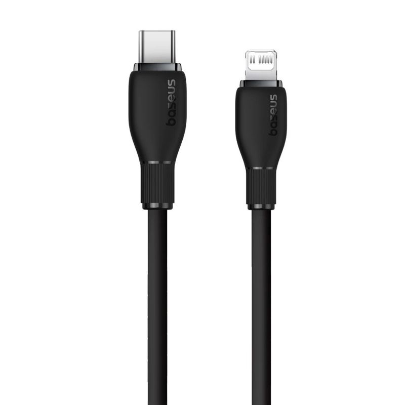 Кабель Baseus Pudding Series Fast Charging Cable Type-C to iP 20W 1.2m Cluster Black