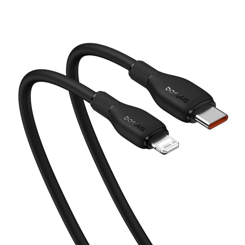 Кабель Baseus Pudding Series Fast Charging Cable Type-C to iP 20W 1.2m Cluster Black