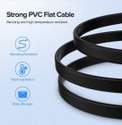 Кабель UGREEN US217 Angled SATA 3 Data Cable 0.5m (Black)(UGR-30797)