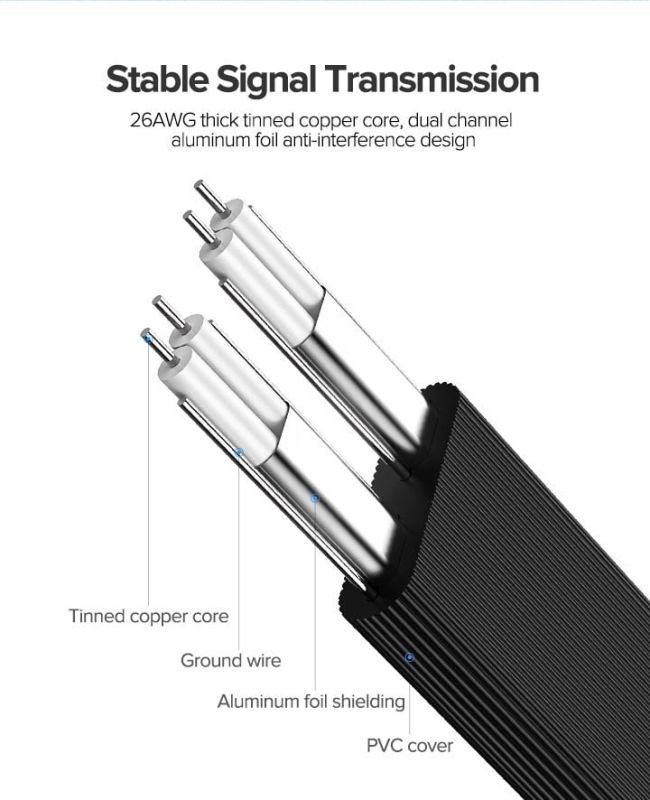 Кабель UGREEN US217 Angled SATA 3 Data Cable 0.5m (Black)(UGR-30797)