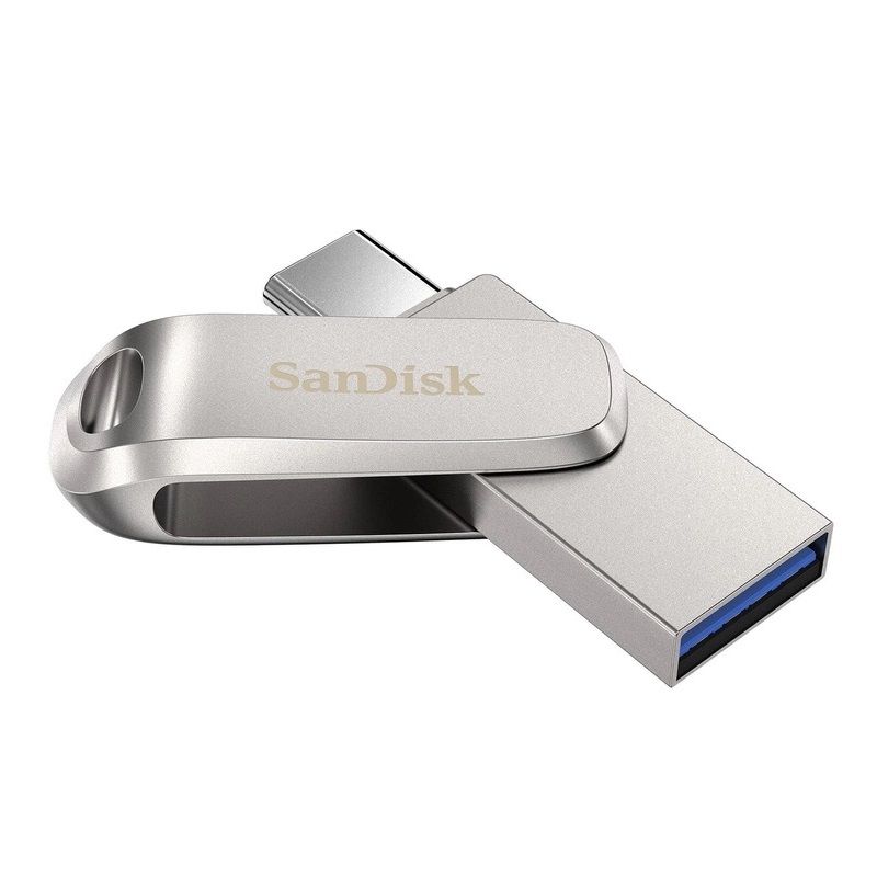 Флеш-накопичувач SanDisk USB 3.1 Ultra Dual Luxe Type-C 256Gb (150 Mb/s)