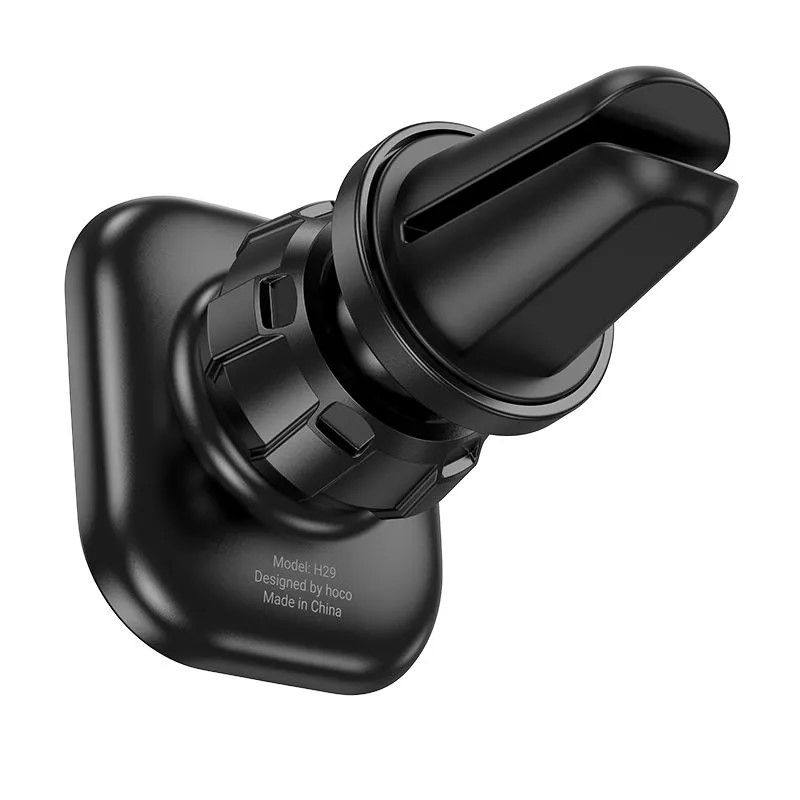 Автотримач для телефона HOCO H29 Brilliant magnetic car holder(air outlet) Black