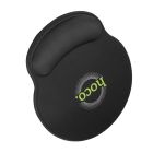 Килимок для миші HOCO GM30 Polar Fox mouse pad with wrist support Black