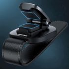 Автомобільний тримач для окуляр Baseus Platinum Vehicle eyewear clip（clamping type）Black