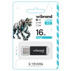 Флеш-накопичувач Wibrand USB 2.0 Cougar 16Gb Black