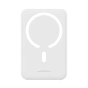 Зовнішній акумулятор Baseus Magnetic Mini Wireless Fast Charge Power Bank 20000mAh 20W White