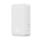 Зовнішній акумулятор Baseus Magnetic Mini Wireless Fast Charge Power Bank 20000mAh 20W White