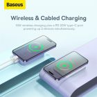 Зовнішній акумулятор Baseus Magnetic Mini Wireless Fast Charge Power Bank 20000mAh 20W White
