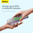 Зовнішній акумулятор Baseus Magnetic Mini Wireless Fast Charge Power Bank 20000mAh 20W White
