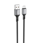 Кабель BOROFONE BX83 Micro Famous silicone charging data cable Black