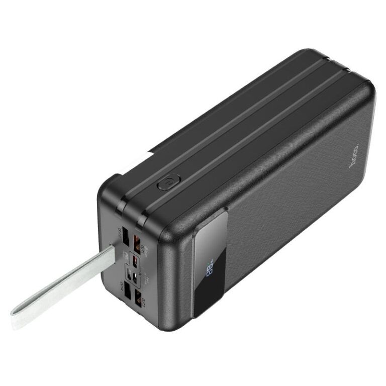 Зовнішній акумулятор HOCO J86B Electric 22.5W fully compatible power bank(60000mAh) Black