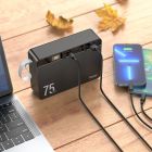 Зовнішній акумулятор HOCO J94 Overlord 22.5W fully compatible power bank(75000mAh) Black