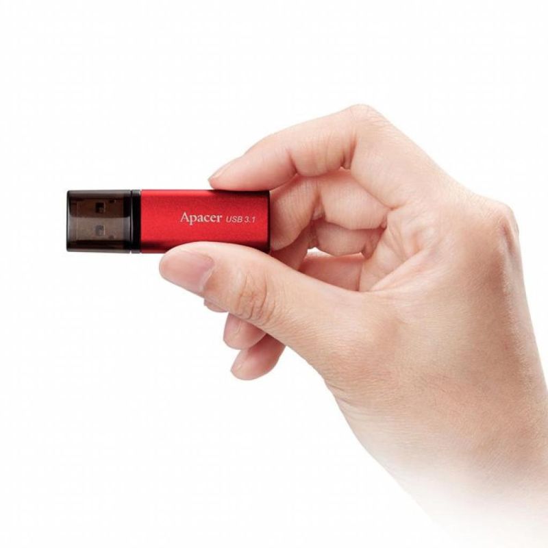Флеш-накопичувач Apacer USB 3.2 Gen 1 AH25B 128Gb Red