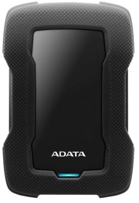 Зовнішній жорсткий диск PHD External 2.5'' ADATA USB 3.1 DashDrive Durable HD330 1TB Black