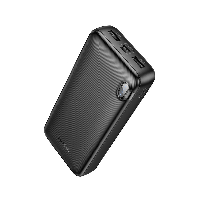 Зовнішній акумулятор HOCO J128A Powerful power bank(20000mAh) Black