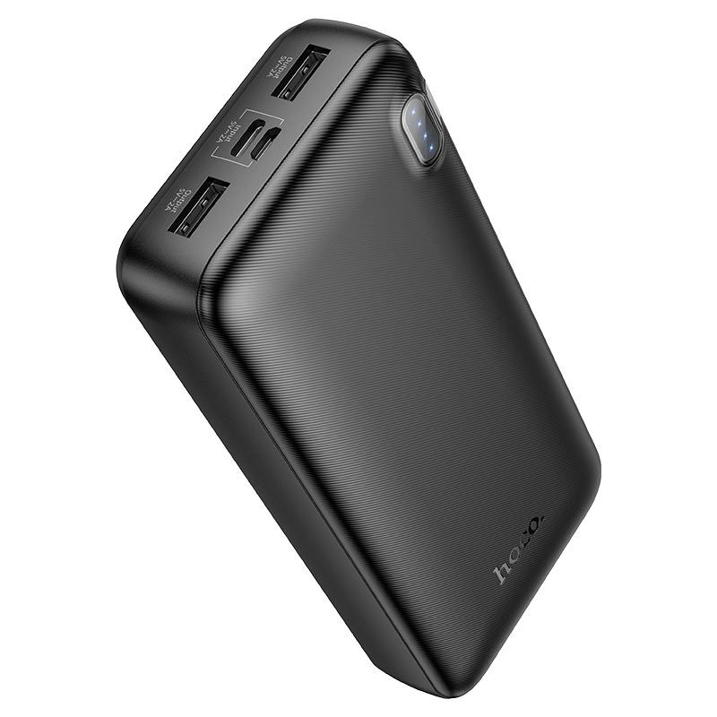 Зовнішній акумулятор HOCO J128A Powerful power bank(20000mAh) Black