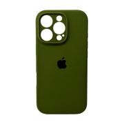 Чохол для смартфона Silicone Full Case AA Camera Protect for Apple iPhone 16 Pro 29,Army Green