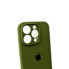 Чохол для смартфона Silicone Full Case AA Camera Protect for Apple iPhone 16 Pro 29,Army Green