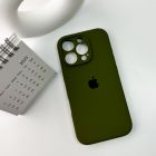 Чохол для смартфона Silicone Full Case AA Camera Protect for Apple iPhone 16 Pro 29,Army Green