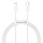 Кабель Baseus Superior Series Type-C to IP PD 20W 1m White