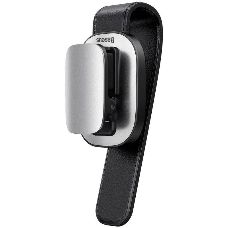 Автомобільний тримач для окулярів Baseus Platinum Vehicle eyewear clip（clamping type）Silver