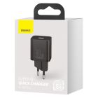 Мережевий зарядний пристрій Baseus Super Si quick charger IC 30W EU Black