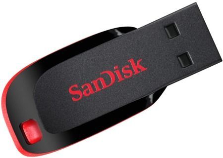 Флеш-накопичувач SanDisk USB 2.0 Cruzer Blade 32Gb Black/Red