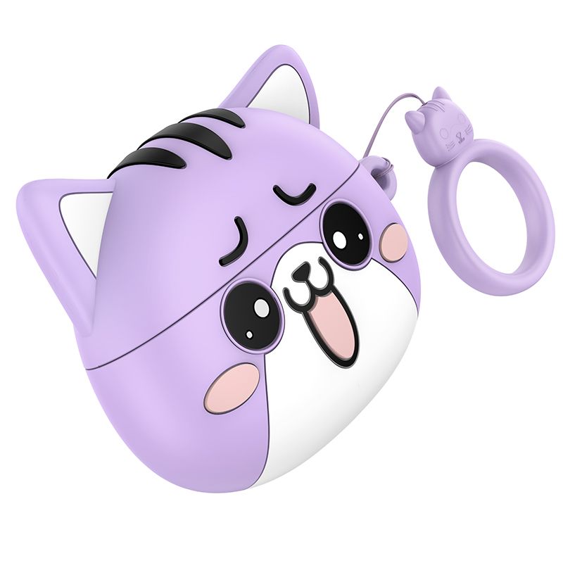 Бездротові навушники TWS HOCO EW48 True wireless stereo headset Purple Cat
