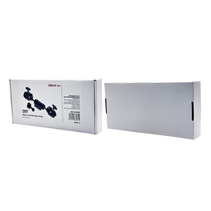 Шарнірне кріплення Ulanzi CO17 Super Clamp With Dual Ballhead Magic Arm (UV-C046GBB1 CO17)