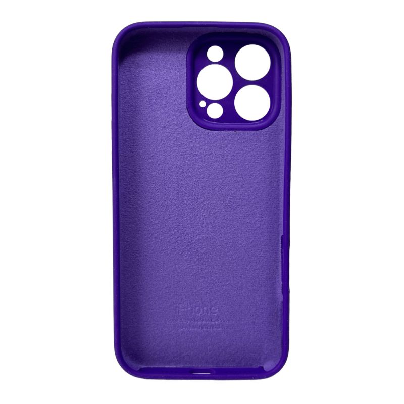 Чохол для смартфона Silicone Full Case AA Camera Protect for Apple iPhone 16 Pro 22,Dark Purple