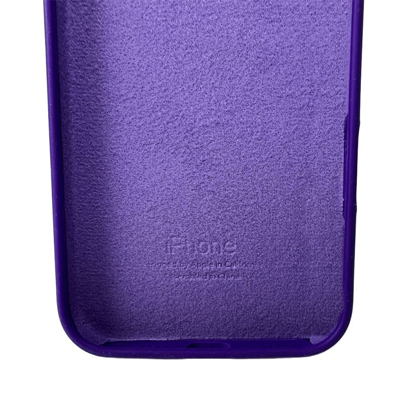 Чохол для смартфона Silicone Full Case AA Camera Protect for Apple iPhone 16 Pro 22,Dark Purple