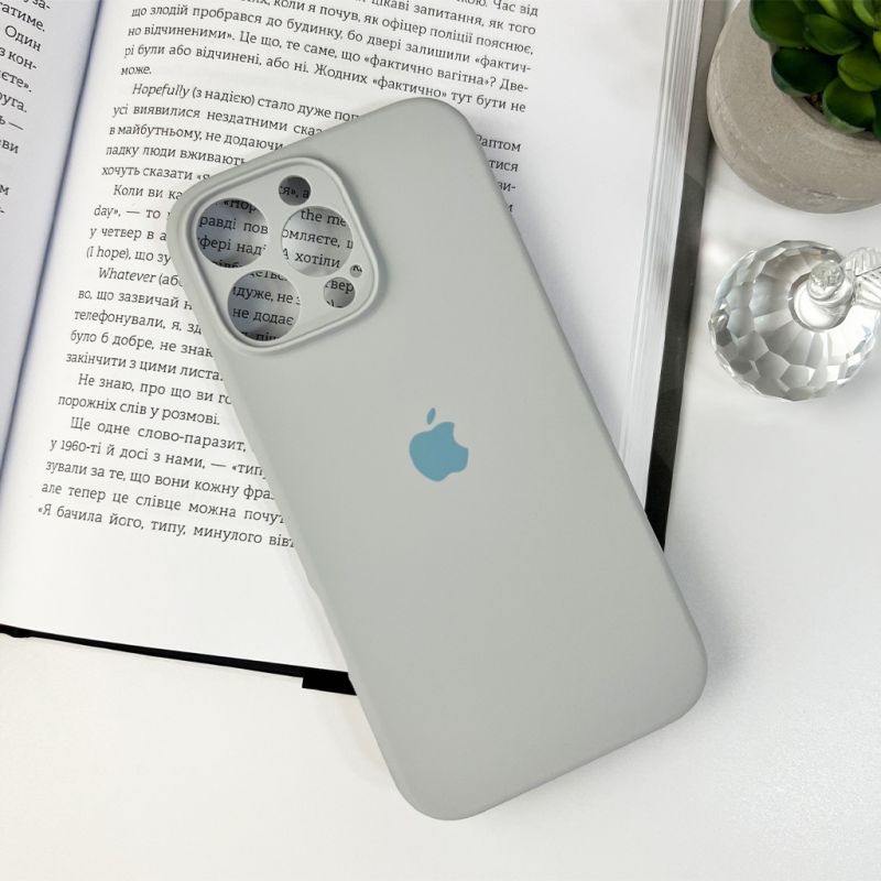 Чохол для смартфона Silicone Full Case AA Camera Protect for Apple iPhone 16 Pro 53,Sierra Blue