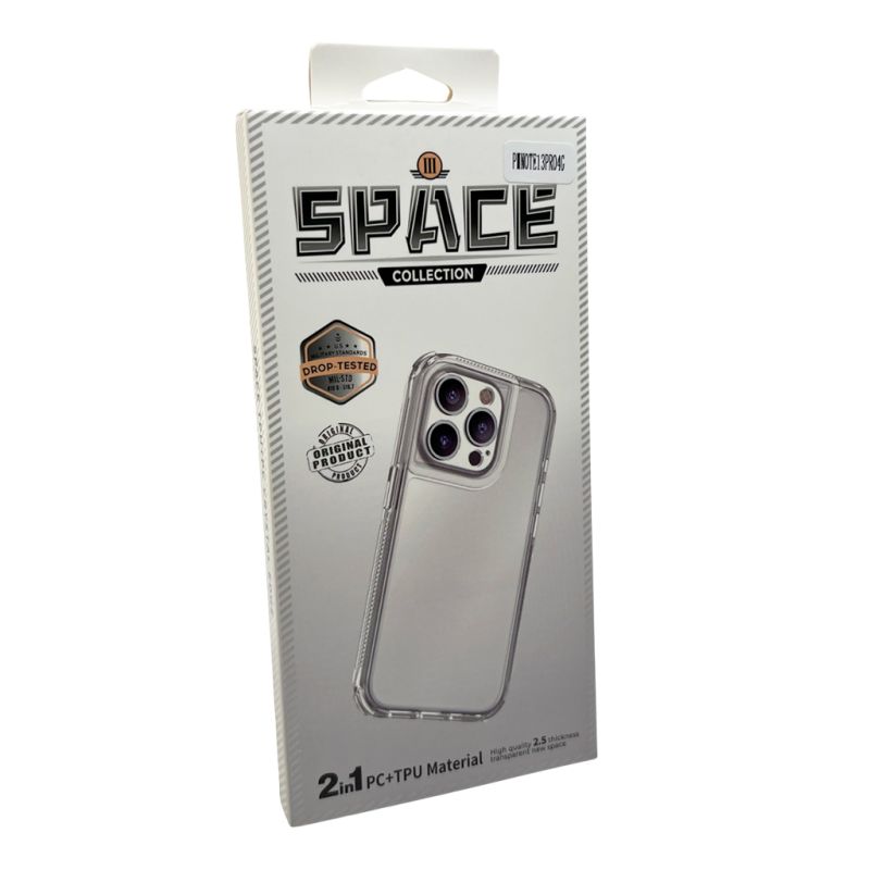 Чохол для смартфона Space III for Xiaomi Redmi Note 13 Pro 4G/Poco M6 Pro 4G Transparent