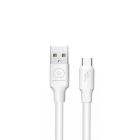 Кабель WUW-X168 USB Type-C  5А white