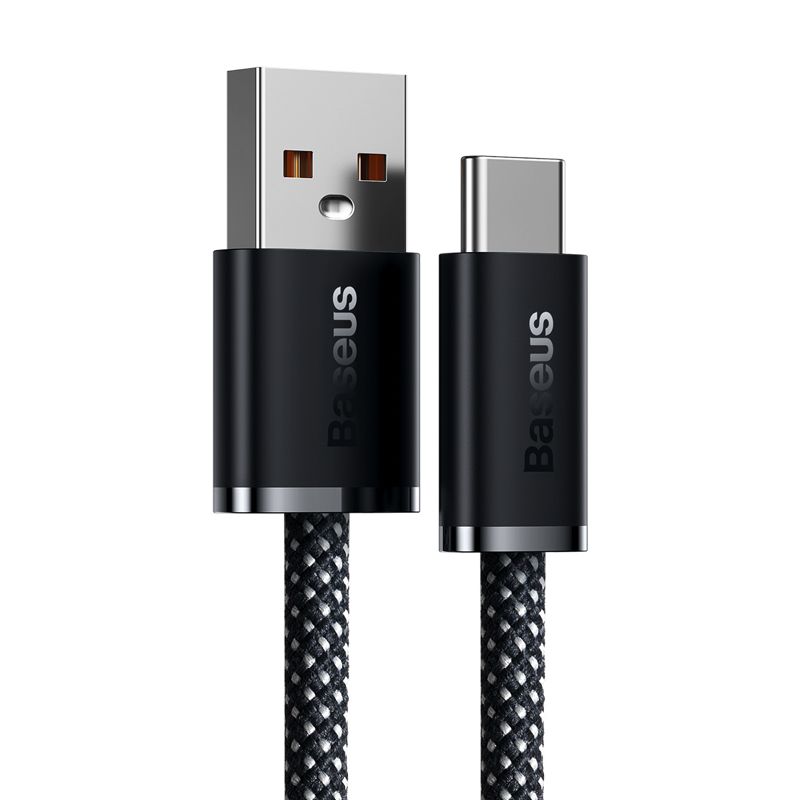 Кабель Baseus Dynamic Series Fast Charging Data Cable USB to Type-C 100W 1m Slate Gray