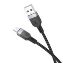 Кабель HOCO X109 Energy silicone charging data cable Micro (L=1M) Black