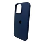 Чохол для смартфона Silicone Full Case AA Open Cam for Apple iPhone 16 Pro 7,Dark Blue