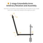 Штатив-тримач Ulanzi Vijim Desktop Flexible Arm/Light Stand(With Clip/Two Stages) (UV-2665 LS04)
