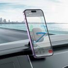 Автотримач для телефона HOCO H30 Brilliant magnetic car holder(center console) Black