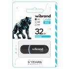 Флеш-накопичувач Wibrand USB 2.0 Panther 32Gb Black
