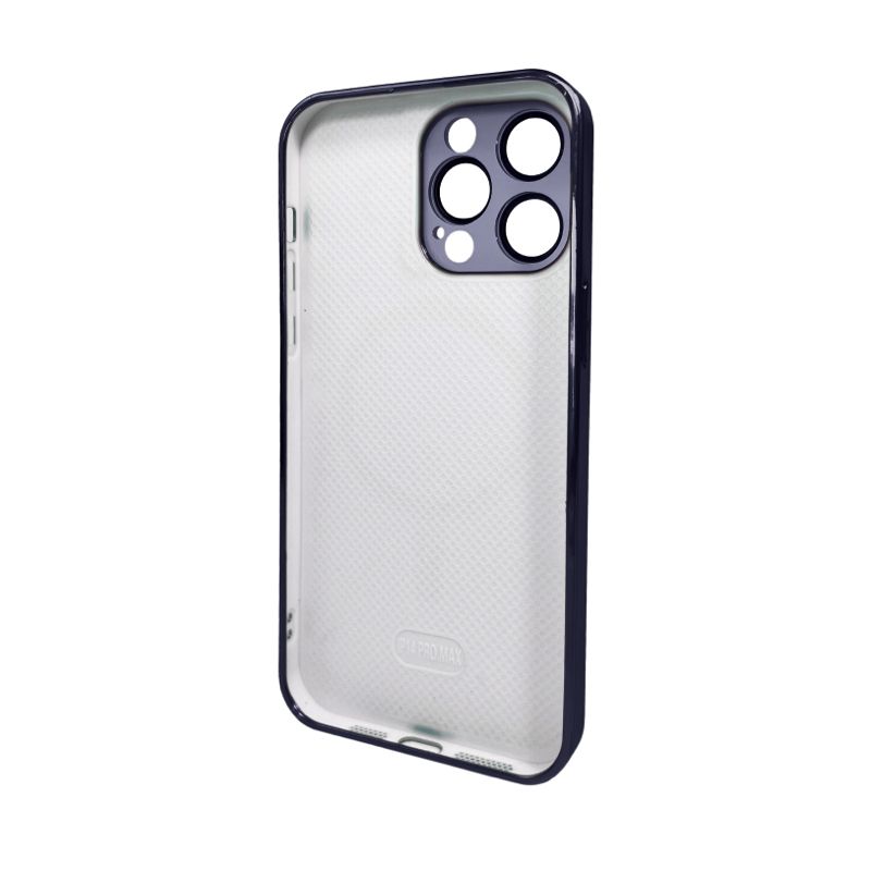 Чохол для смартфона AG Glass Sapphire Frame MagSafe Logo for Apple iPhone 15 Pro Max Deep Purple