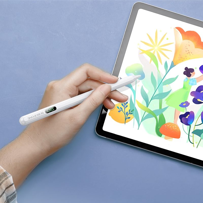 Стилус BOROFONE BG101 Active capacitive pen with digital display pad dedicated White