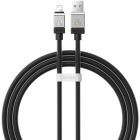 Кабель Baseus CoolPlay Series Fast Charging Cable USB to iP 2.4A 1m Black