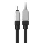 Кабель Baseus CoolPlay Series Fast Charging Cable USB to iP 2.4A 1m Black
