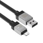Кабель Baseus CoolPlay Series Fast Charging Cable USB to iP 2.4A 1m Black