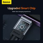 Кабель Baseus CoolPlay Series Fast Charging Cable USB to iP 2.4A 1m Black